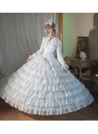 Sentaro Frost Sugar Fishbone Regulable Petticoat PLUS Edition with Multiple Length Options(Reservation/Full Payment Without Shipping)